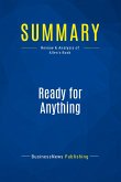 Summary: Ready for Anything Summary: Ready for Anything