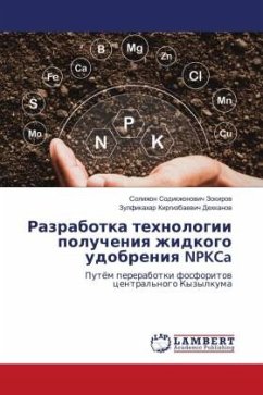 Razrabotka tehnologii polucheniq zhidkogo udobreniq NPKCa - Zokirow, Solizhon Sodikzhonowich;Dehkanow, Zulfikahar Kirgizbaewich