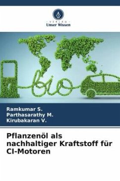 Pflanzenöl als nachhaltiger Kraftstoff für CI-Motoren - S., Ramkumar;M., Parthasarathy;V., Kirubakaran