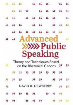 Advanced Public Speaking - Dewberry, David R