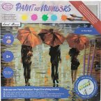 Craft Buddy PBN-3030-015 - Paint by Numbers, In the Rain, 30x30cm, Malen nach Zahlen Craft Buddy PBN-3030-015 - Paint by Numbers, In the Rain, 30x30cm, Malen nach Zahlen
