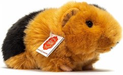 Cover Teddy Hermann 92660 - Meerschweinchen schwarz/gold, 20 cm, Plüschtier