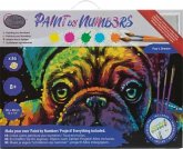Craft Buddy PBN-3030-028 - Paint by Numbers, Pup's Dream, 30x40cm, Malen nach Zahlen