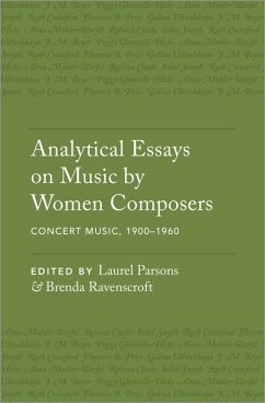 Cover Analytical Essays on Music by Women Composers: Concert Music, 1900-1960 (eBook, ePUB)