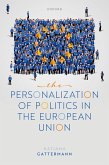 The Personalization of Politics in the European Union (eBook, ePUB)