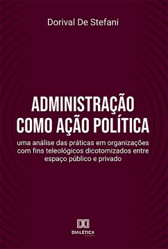 Cover Administração como ação política (eBook, ePUB)