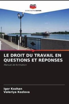 Cover LE DROIT DU TRAVAIL EN QUESTIONS ET RÉPONSES