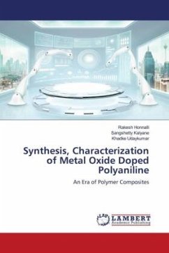 Synthesis, Characterization of Metal Oxide Doped Polyaniline - Honnalli, Rakesh;Kalyane, Sangshetty;Udaykumar, Khadke