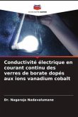 Conductivité électrique en courant continu des verres de borate dopés aux ions vanadium cobalt