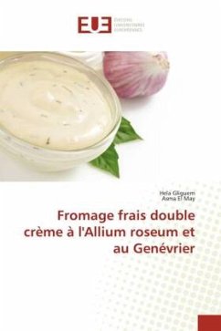 Fromage frais double crème à l'Allium roseum et au Genévrier - Gliguem, Hela;El May, Asma