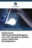 Elektrische Gleichstromleitfähigkeit von mit Vanadium Kobalt Ionen dotierten Boratgläsern