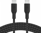 Belkin geflochtenes USB-C/USB-C Kabel 100W 2m schw. CAB014bt2MBK