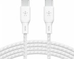 Belkin geflochtenes USB-C/USB-C Kabel 100W 2m weiß CAB014bt2MWH