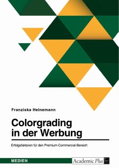 Colorgrading in der Werbung. Erfolgsfaktoren für den Premium-Commercial-Bereich (eBook, PDF)