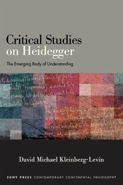 Critical Studies on Heidegger (eBook, ePUB) - Kleinberg-Levin, David Michael