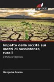 Impatto della siccità sui mezzi di sussistenza rurali