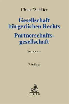 Gesellschaft bürgerlichen Rechts und Partnerschaftsgesellschaft - Schäfer, Carsten;Ulmer, Peter
