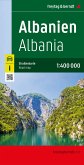 Albanien, Straßenkarte 1:400.000, freytag & berndt
