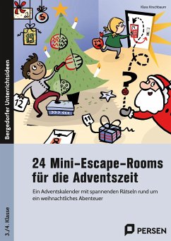 24 Mini-Escape-Rooms für die Adventszeit - Grundschule - Kirschbaum, Klara