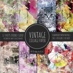 Vintage Collage Paper for Scrapbooking - Crafty As Ever