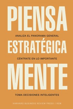 Piensa estratégicamente (eBook, ePUB) - Harvard Business Review