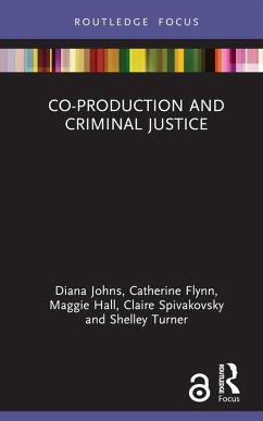 Cover Co-production and Criminal Justice (eBook, ePUB)