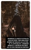 HORROR CLASSICS Ultimate Collection: The Greatest Works of Edgar Allan Poe, H. P. Lovecraft, Ambrose Bierce & Arthur Machen - All in One Premium Edition (eBook, ePUB)