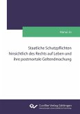 Staatliche Schutzpflichten hinsichtlich des Rechts auf Leben und ihre postmortale Geltendmachung (eBook, PDF)