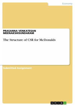 The Structure of CSR for McDonalds (eBook, PDF) - MEENAKSHISUNDARAM, PRASANNA VENKATESAN