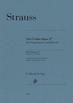 Richard Strauss - Vier Lieder op. 27