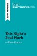 This Night's Foul Work by Fred Vargas... - Bild 1