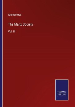 The Manx Society - Anonymous