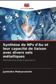 Synthèse de NPs d'Au et leur capacité de liaison avec divers sels métalliques