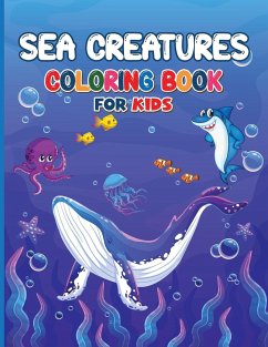 Sea Creatures Coloring Book for Kids - McNee, Blake