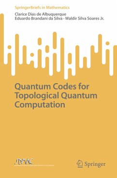 Quantum Codes for Topological Quantum Computation (eBook, PDF) - Albuquerque, Clarice Dias de; Silva, Eduardo Brandani da; Soares Jr., Waldir Silva