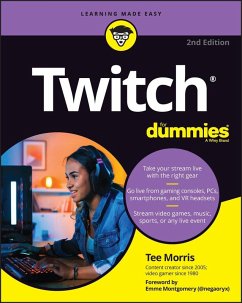 Twitch For Dummies (eBook, PDF) - Morris, Tee