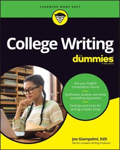 College Writing For Dummies (eBook, ePUB) - Giampalmi, Joe