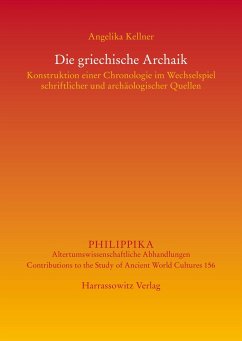 Die griechische Archaik (eBook, PDF) - Kellner, Angelika