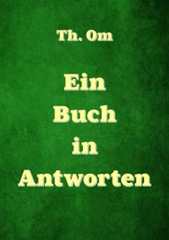 Ein Buch in Antworten Cover Ein Buch in Antworten