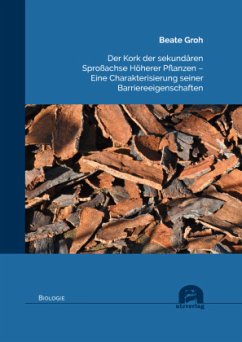 Der Kork der sekundären Sproßachse Höherer Pflanzen - Eine Charakterisierung seiner Barriereeigenschaften - Groh, Beate