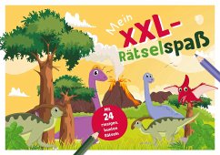 Mein XXL-Rätselblock Dinosaurier - Schwager & Steinlein Verlag