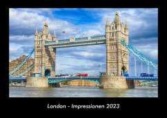 London - Impressionen 2023 Fotokalender DIN A3 - Tobias Becker