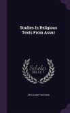 Studies In Religious Texts From Assur