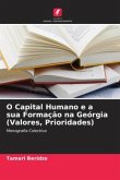 O Capital Humano e a sua Formação na Geórgia (Valores, Prioridades)