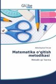 Matematika o¿qitish metodikasi