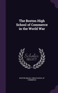 Cover The Boston High School of Commerce in the World War