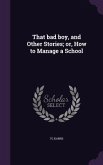 That bad boy, and Other Stories; or, How to Manage a School