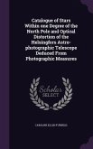 Catalogue of Stars Within one Degree of the North Pole and Optical Distortion of the Helsingfors Astro-photographic Telescope Deduced From Photographic Measures