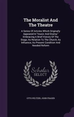 Cover The Moralist And The Theatre