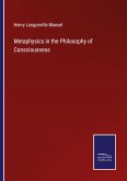 Metaphysics in the Philosophy of Consciousness
